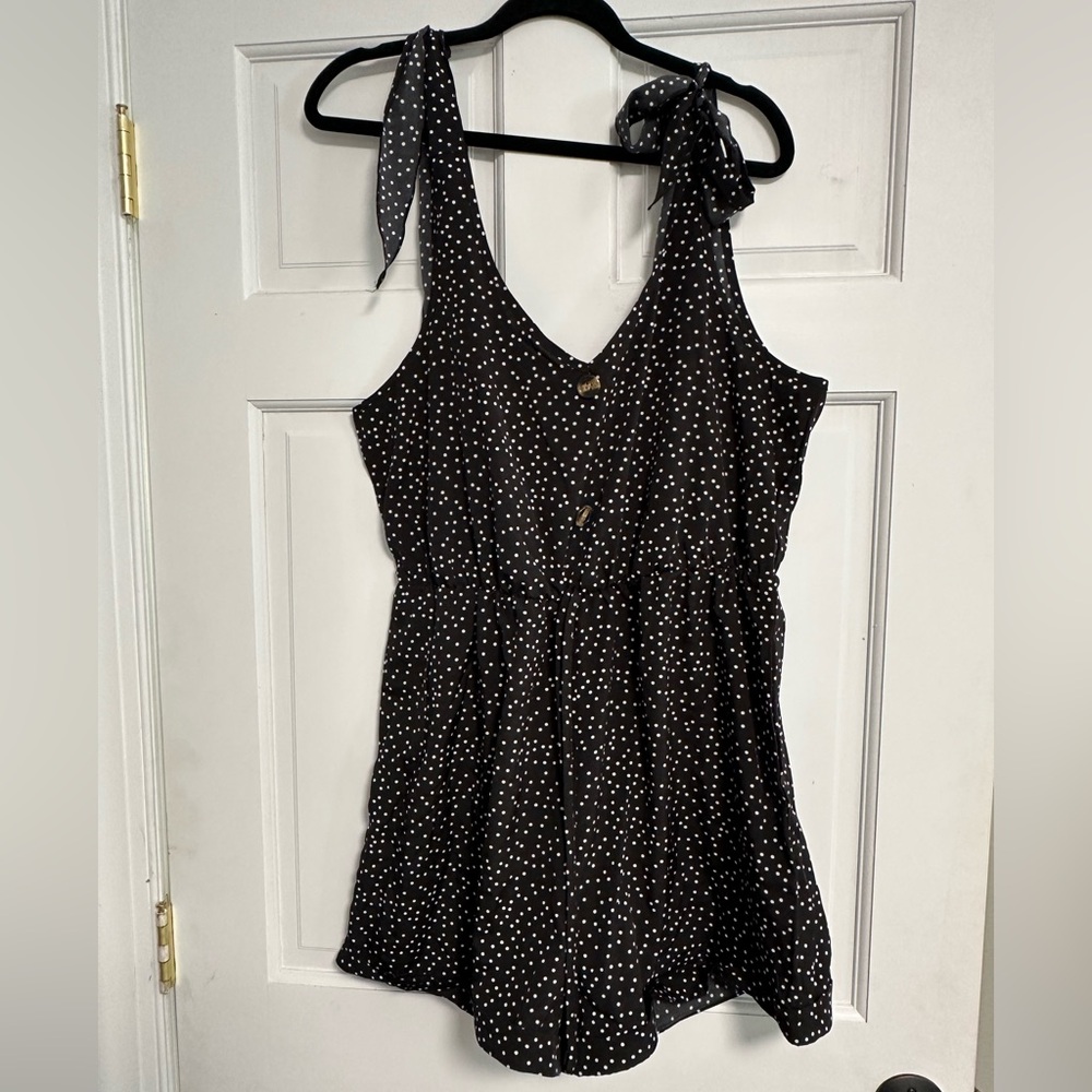 SHEIN Polka Dot Romper